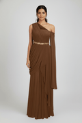 Draped kaftan Style Dress