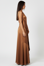 Brown cascade Maxi