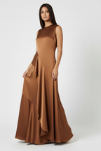 Brown cascade Maxi