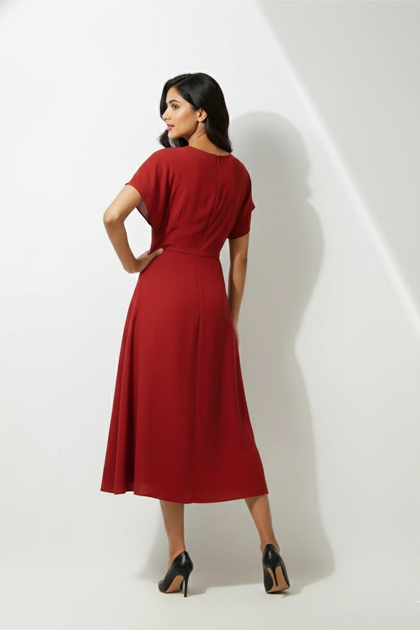 The Noir Blossom Midi