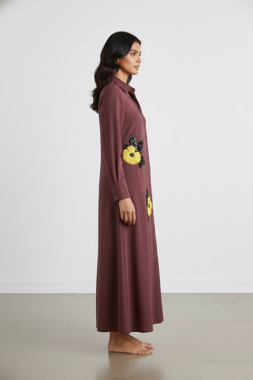 The Urban Bloom Shirt Dress