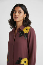 The Urban Bloom Shirt Dress