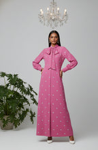 Royal Petal Column Dress