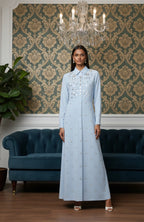 The Azure Shirt Dress