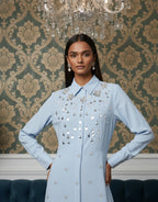 The Azure Shirt Dress