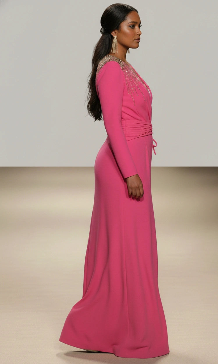 The Fuchsia Radiance Jumpsuit