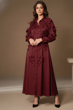 The Midnight empress Shirt Dress