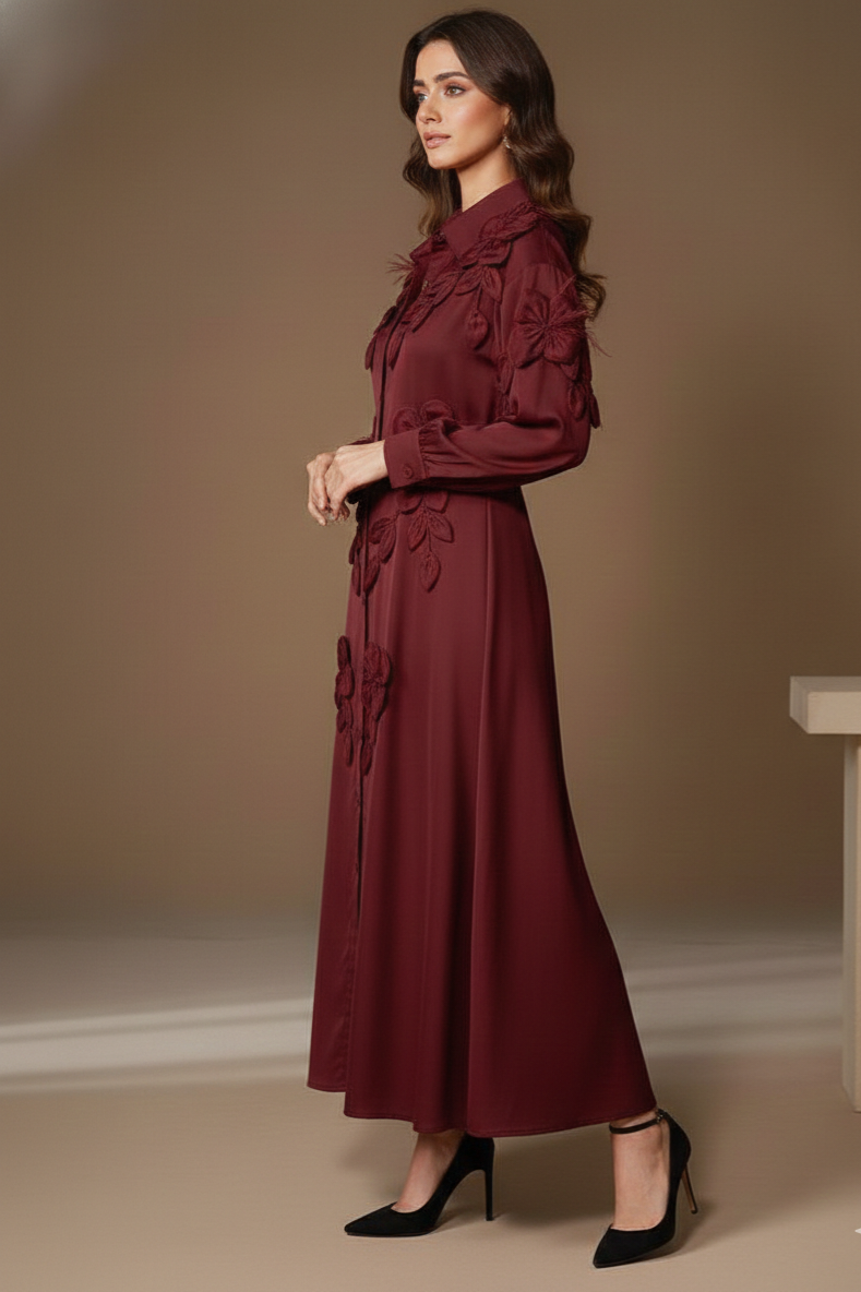 The Midnight empress Shirt Dress