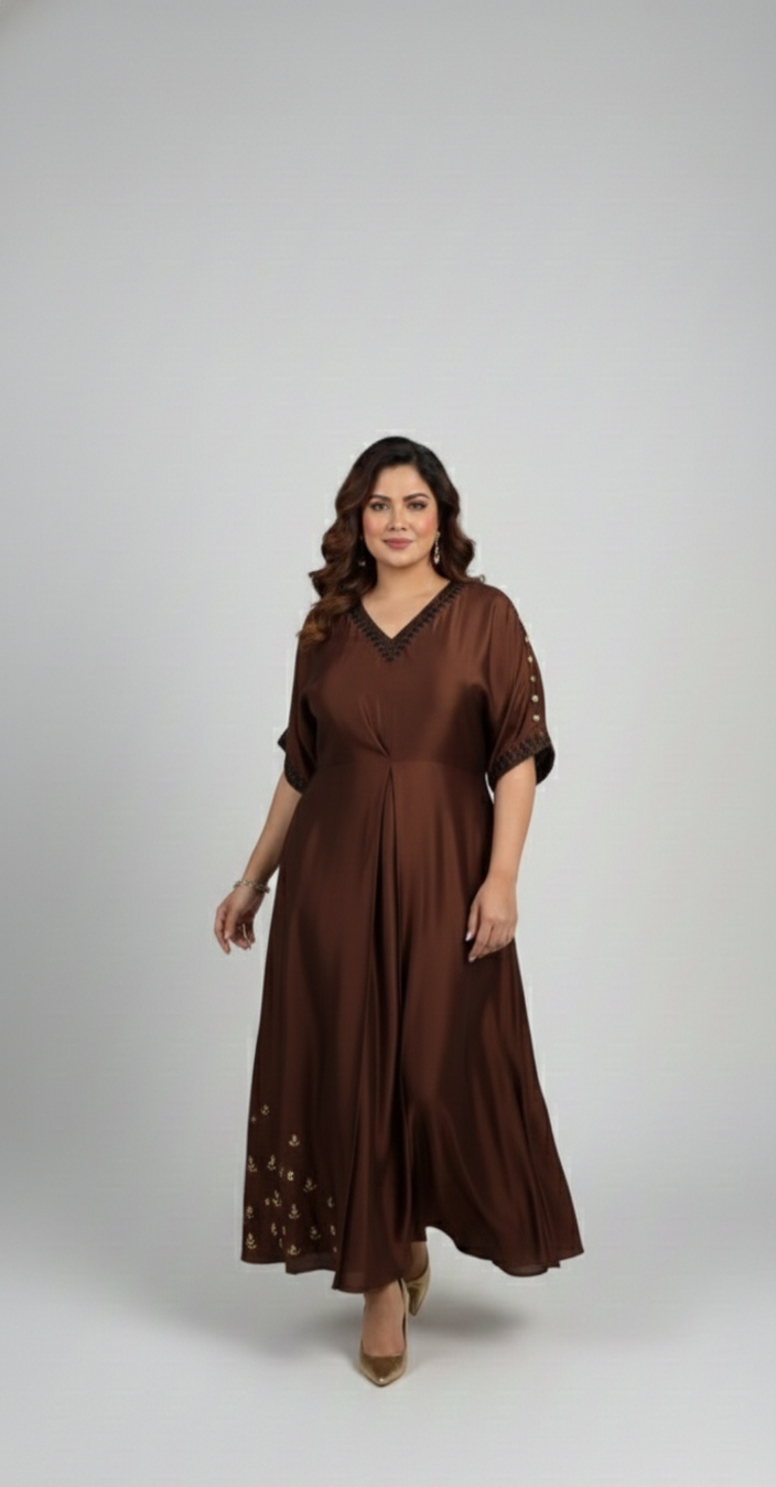 The Gilded Ember Kaftan