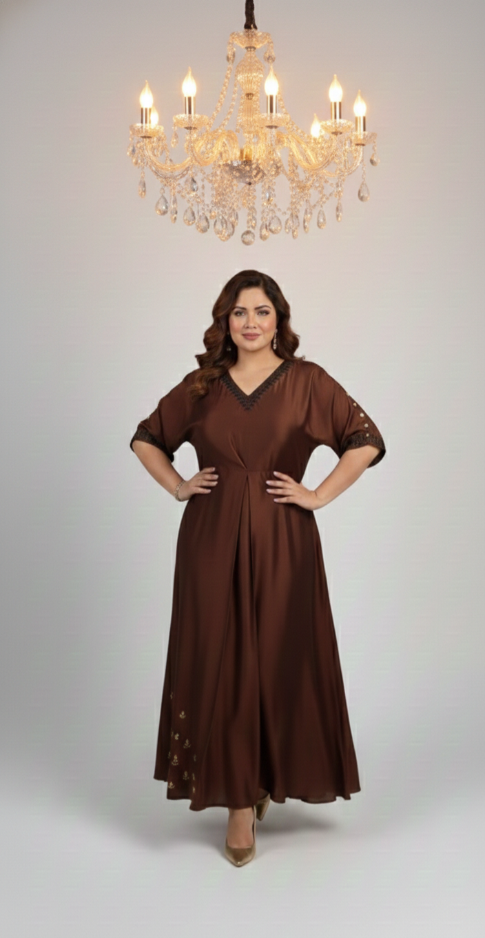 The Gilded Ember Kaftan