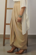 Fusion white Beige skirt