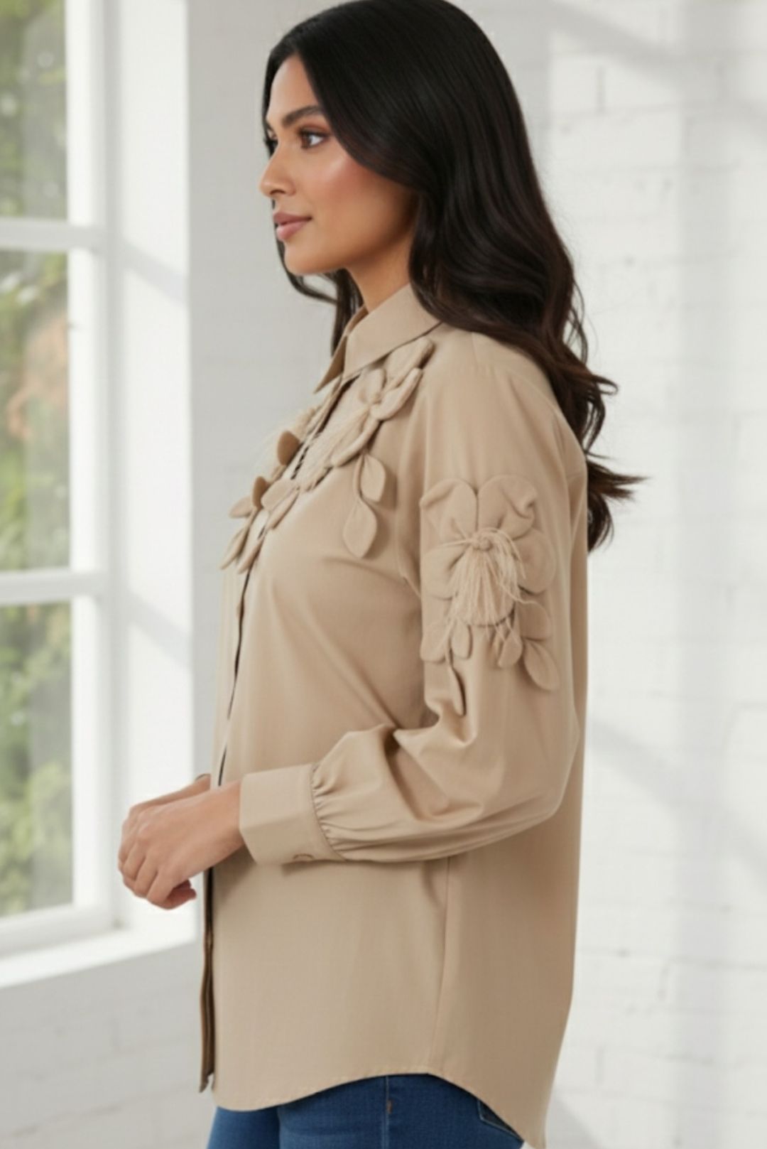 The Flora Cascade Shirt