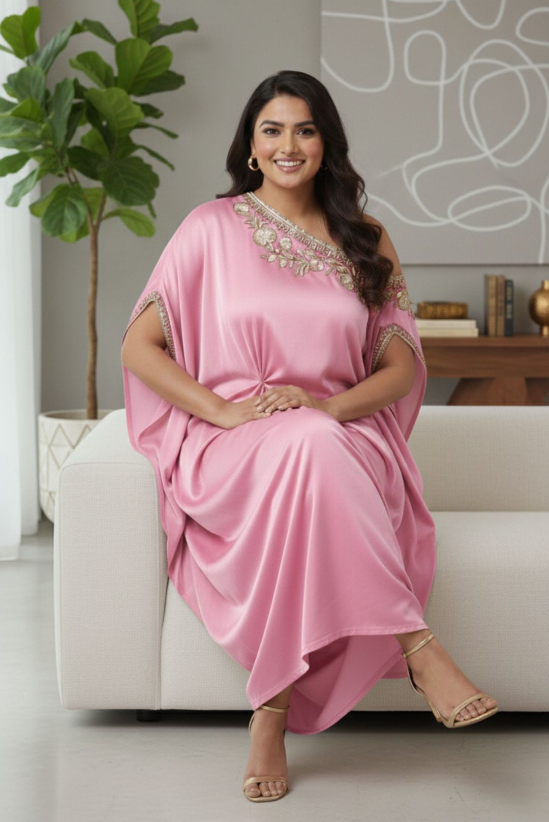 Tradition-to-Trend pink Jumpsuit