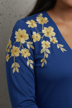 Blue Flora Dress