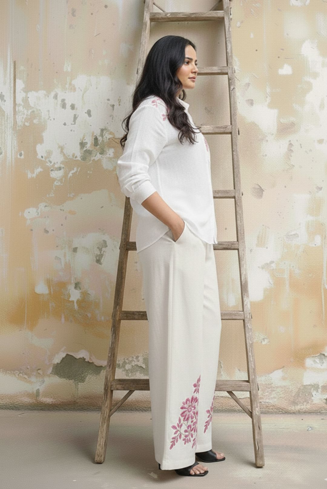 The Pink Petal Cotton Coord set