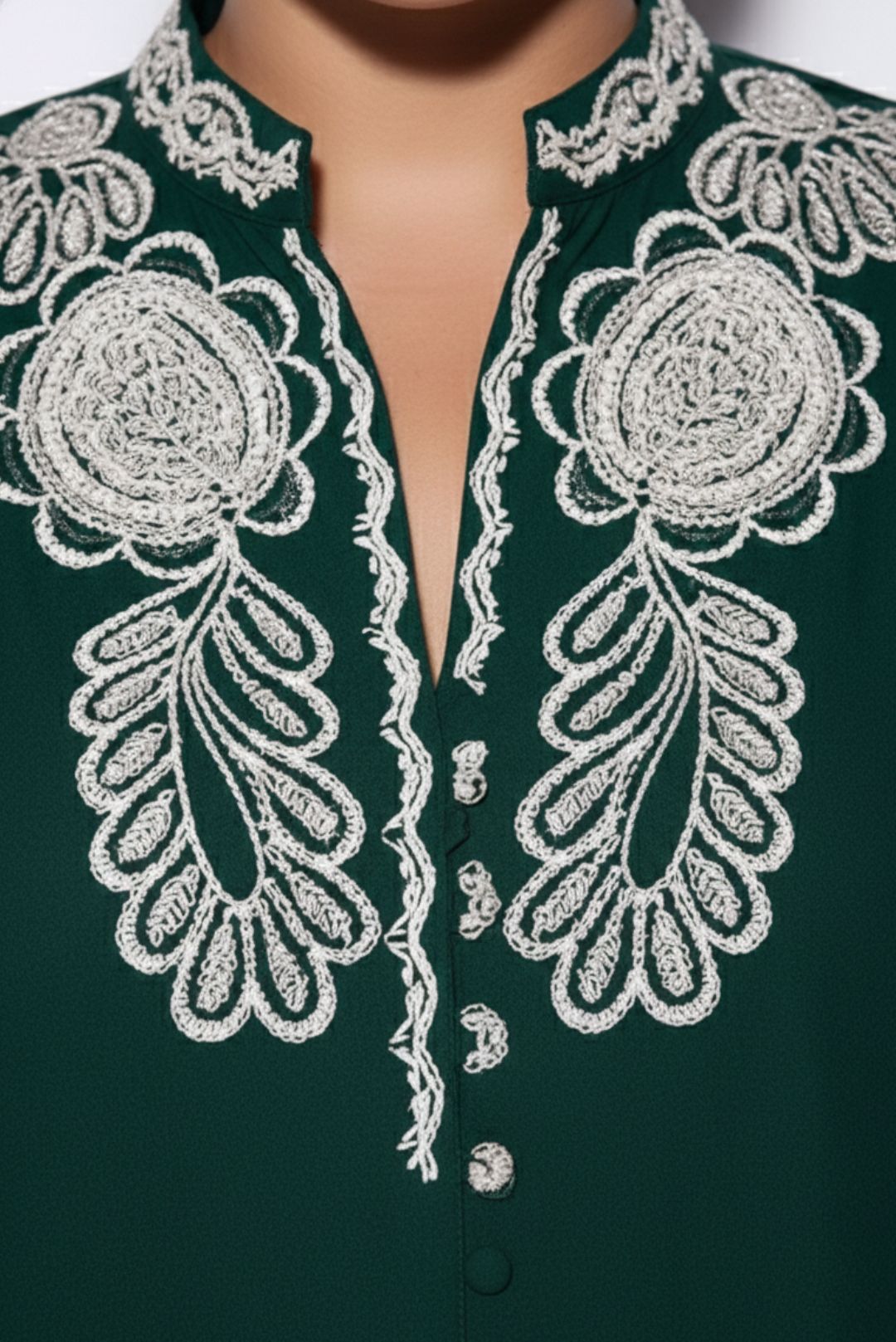 The Emerald A line Dress