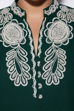 The Emerald A line Dress