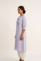 Lilac story kurta set