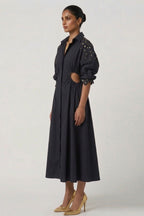 The Studded Shirt Dress