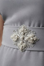 Misty Cloud peplum Co-Ord Set