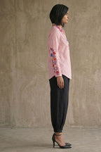 Floral Symphony Cotton Shirt