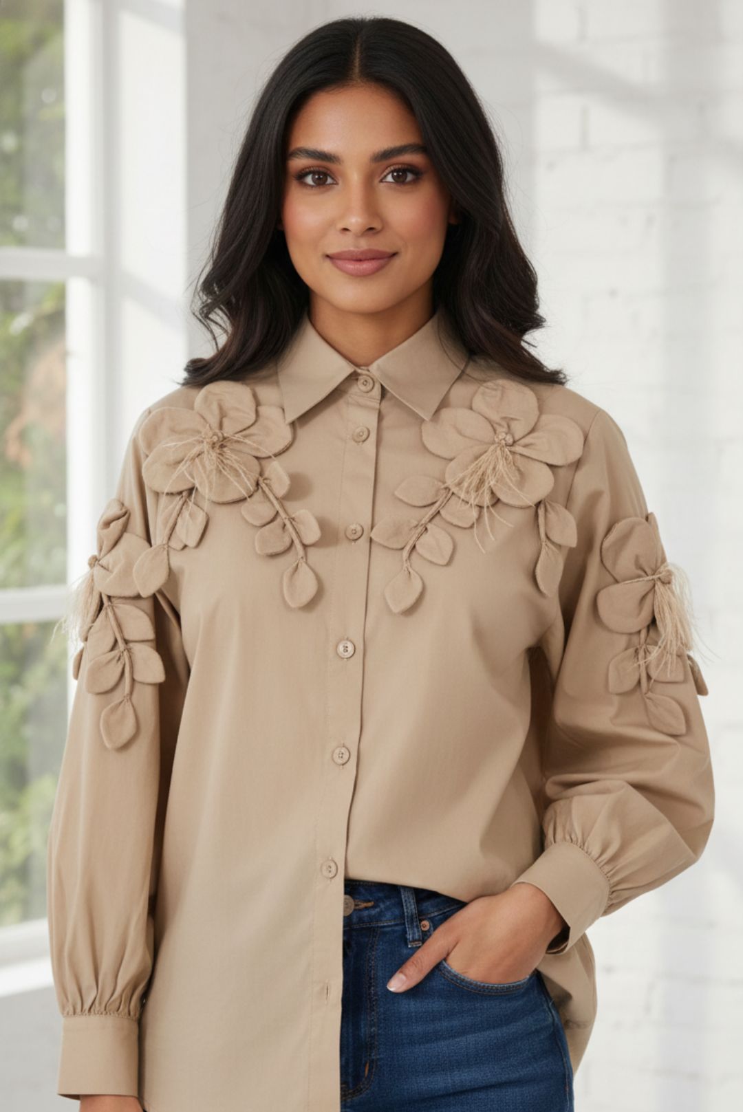 The Flora Cascade Shirt