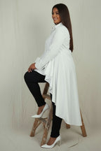 Statement High-Low Shirt