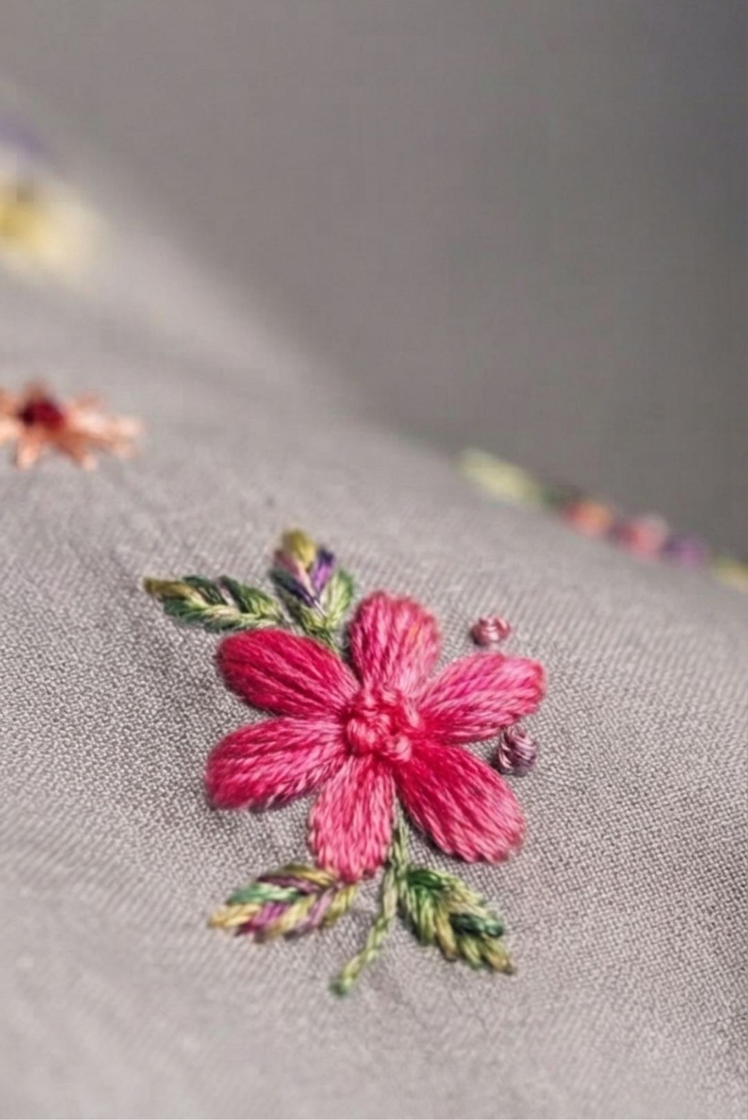 Chanderi kurta set with lining Dupatta- Organza