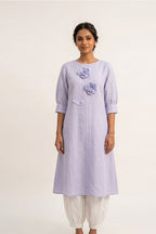 Lilac story kurta set