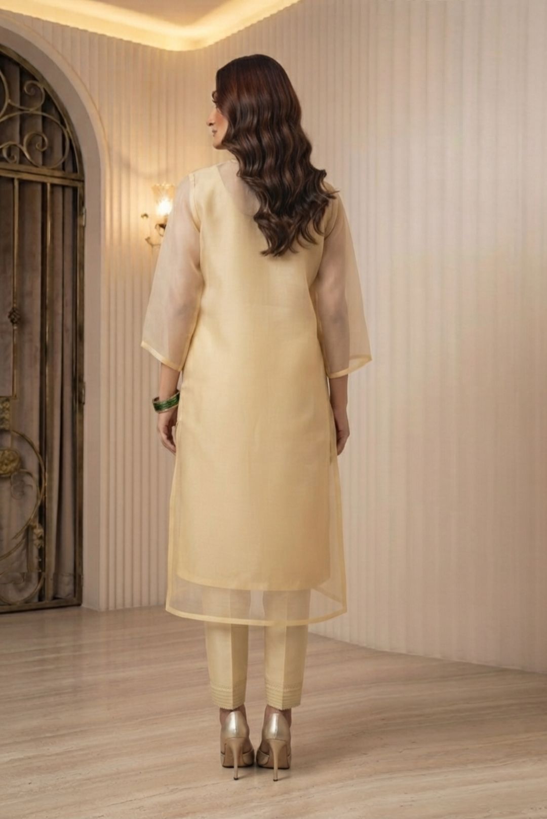 The Lotus Kurta set