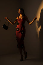 Ruby Corset Midi Dress
