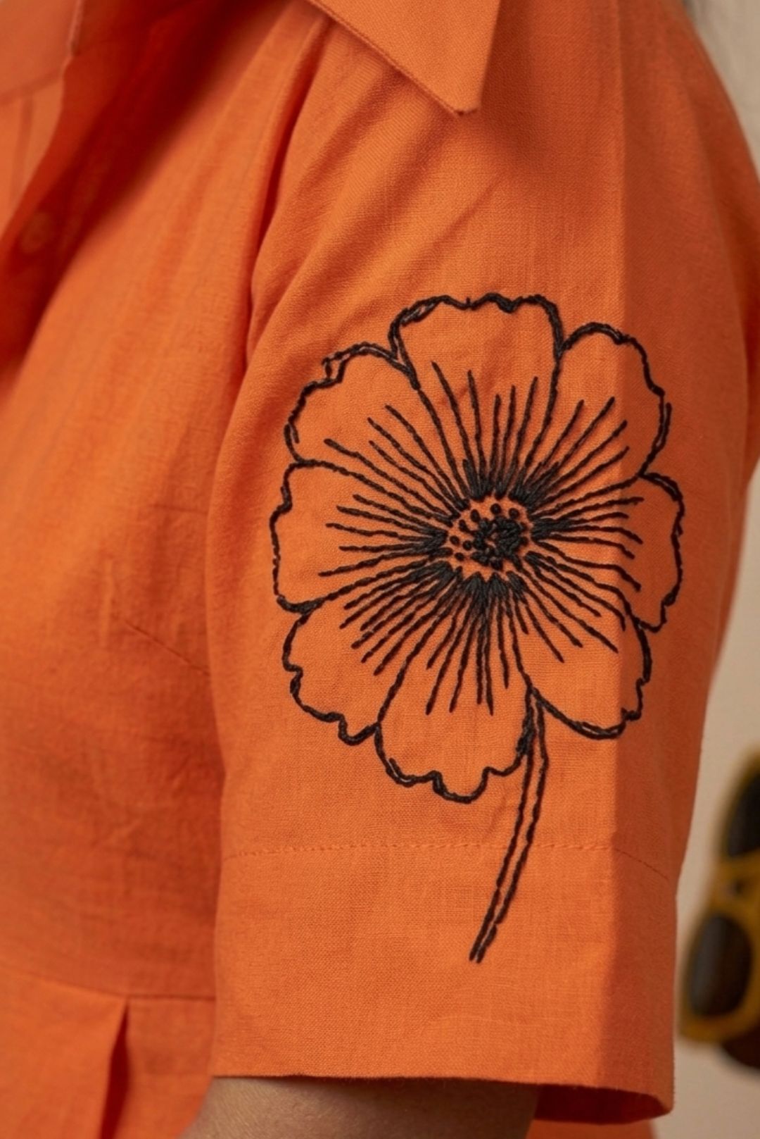 The Tangerine Statement Dress