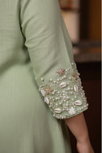 Sage Pearl Dress