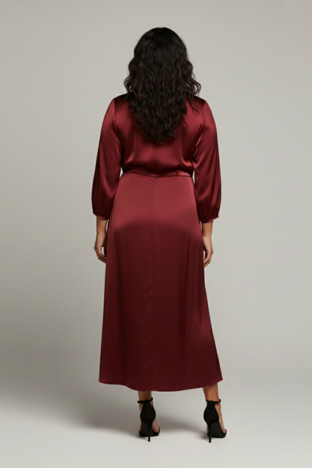 Maroon Datenight Dress