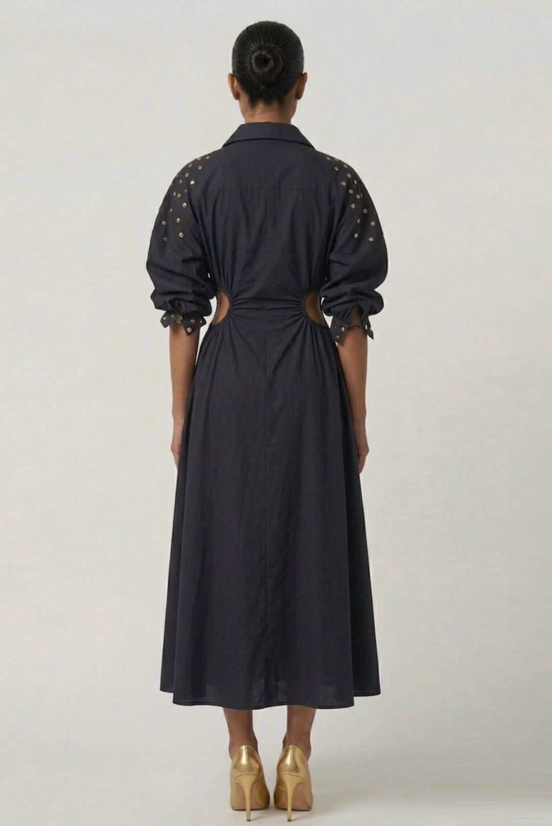 The Studded Shirt Dress