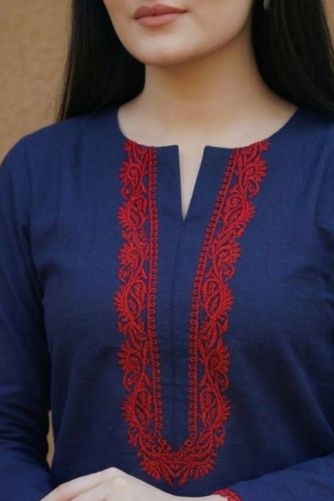 Indigo blue Bloom kurta set
