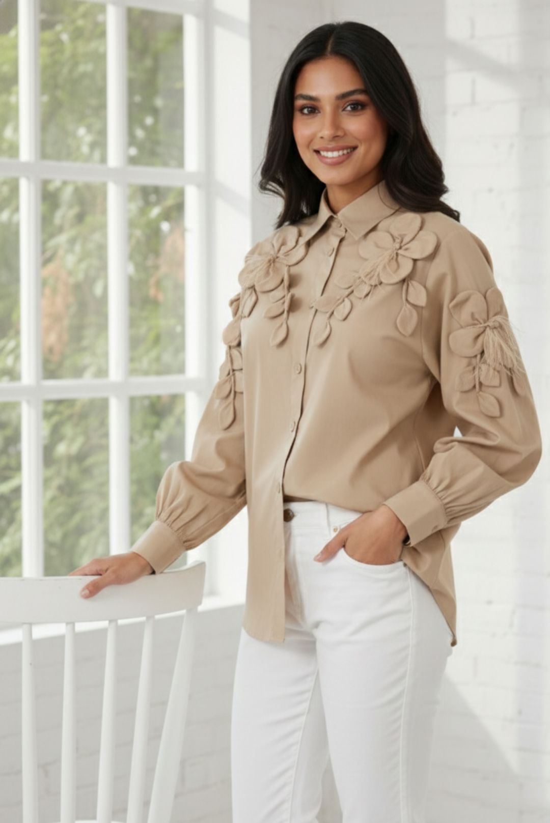 The Flora Cascade Shirt