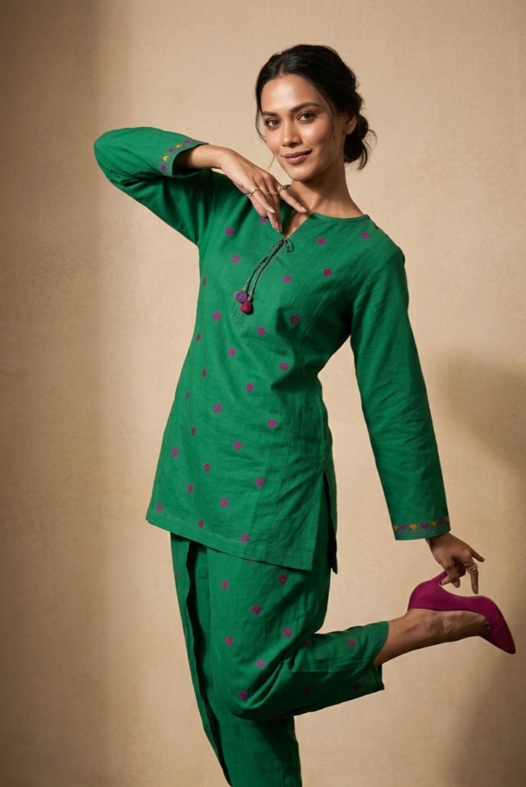 A Little Heart Kurta set