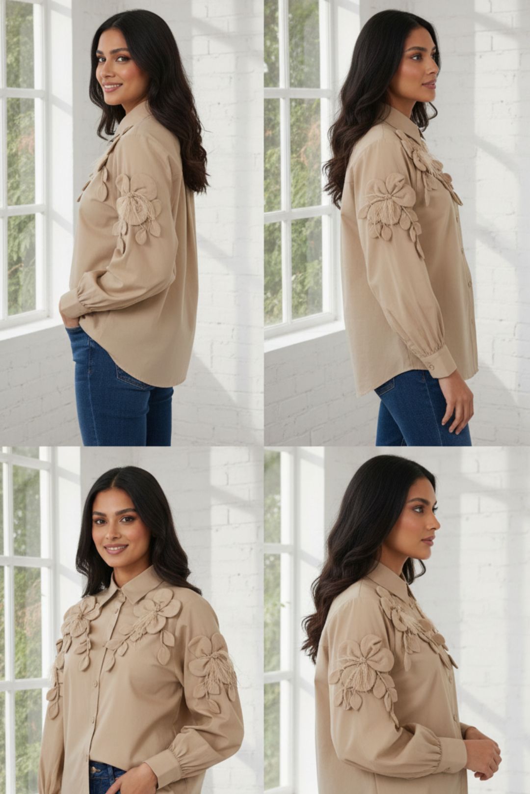 The Flora Cascade Shirt