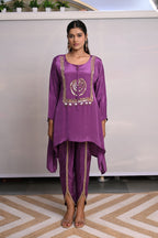 Asymetrical Co-ord Set with Tulip Pant