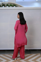 Rose Blush Embroidery Co-ord Set