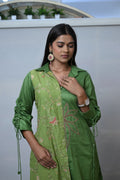 Green Embroidery Co-ord Set
