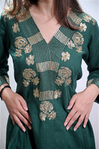Deep Emerald Green Co Ord Set