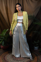 Pearl Work Green Blazer