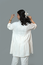 Crushed White Anti-Fit Co-Ord Set