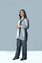 Color Blocking Chambray Co-Ord Set