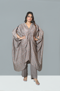 Grey Tucked Kaftan outfit