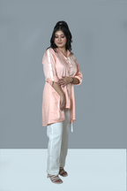 Peachy Crochet Cotton Co- Ord set