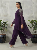 Tasselled  High-Low Co-Ord Set
